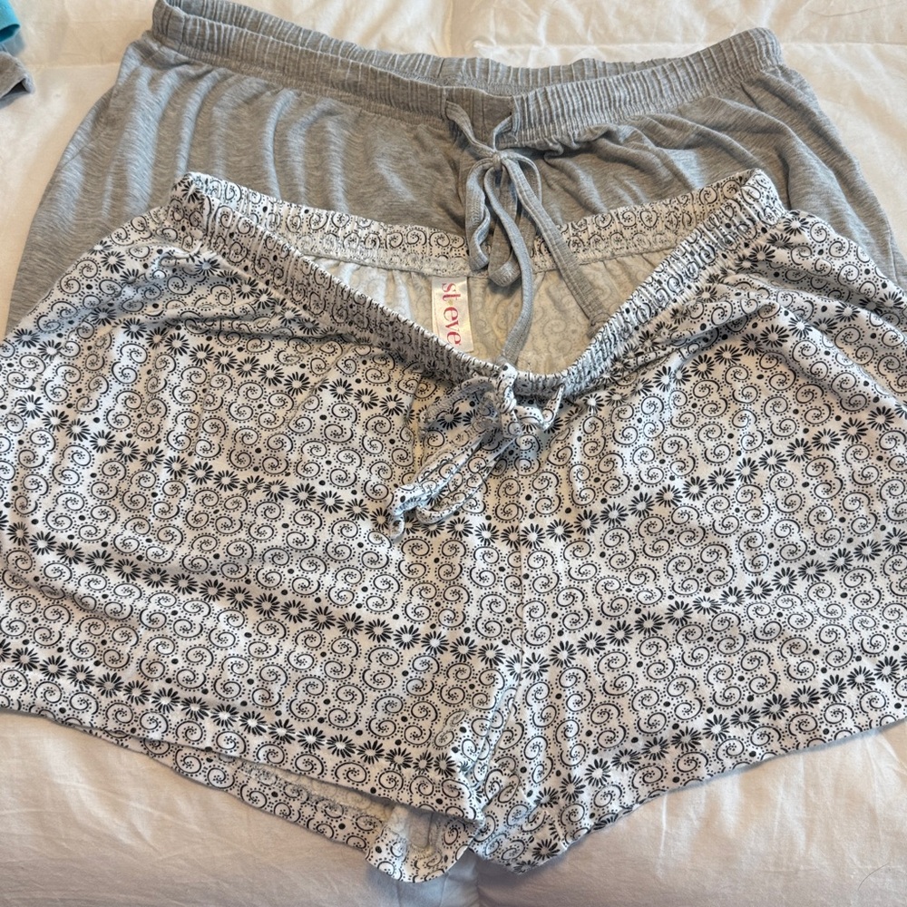 Pajama Shorts bottoms only Small